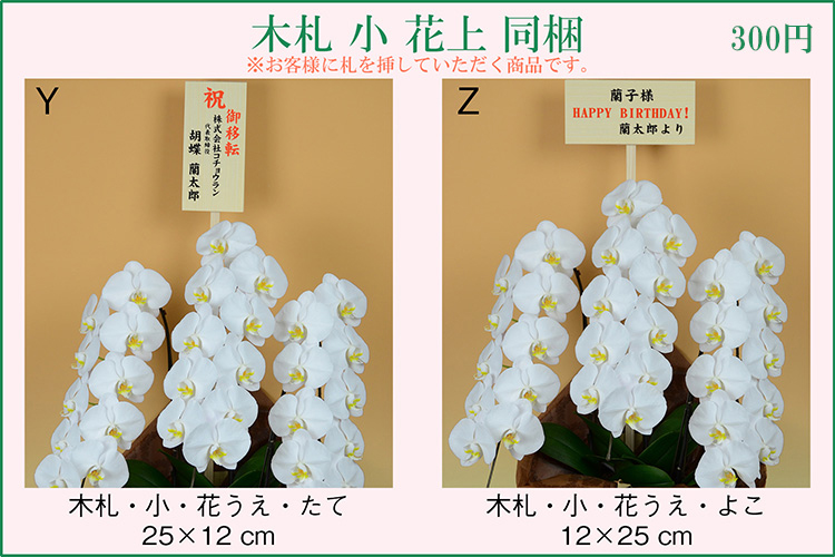 木札小花上同梱,300円